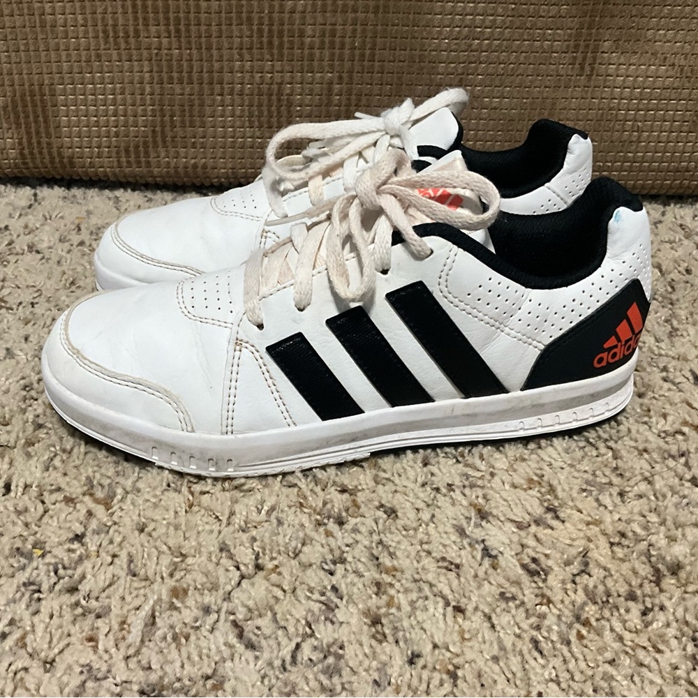 Adidas White and Black Sneakers
